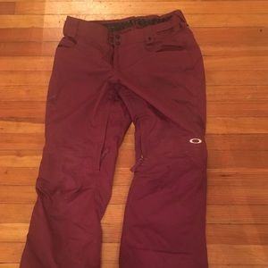 Oakley Red Snowpant